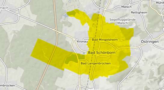 Immobilienpreisekarte Bad Schönborn